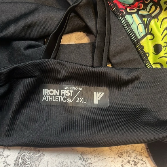 Rare Iron Fist Athletic Oh No Strappy Sports Bra Size 2XL - Picture 7 of 8